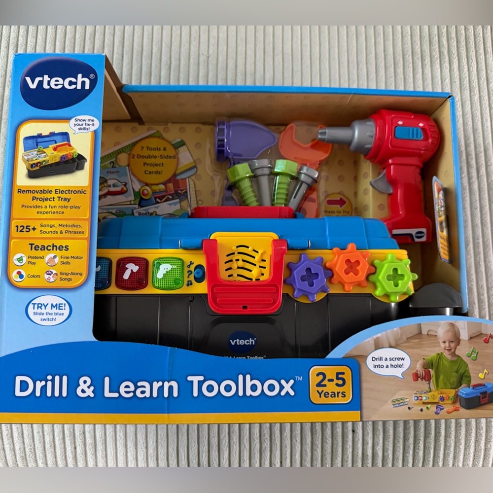 Drill & Learn Toolbox - Multicolor